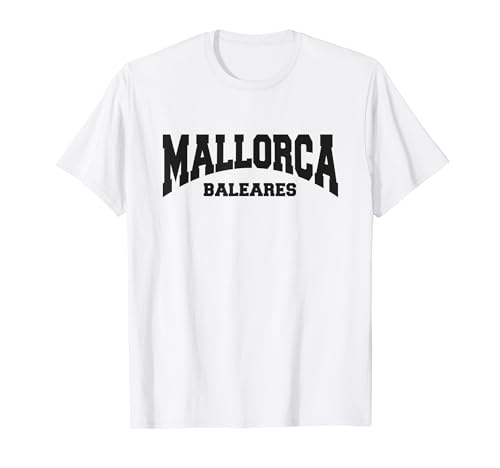 Texto Estilo Universitario Balleares Mallorca Camiseta