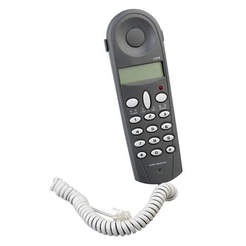 Ecloud Shop® Línea telefónica Teléfono Butt Test Tester Lineman Tool Cable Set (Gris)